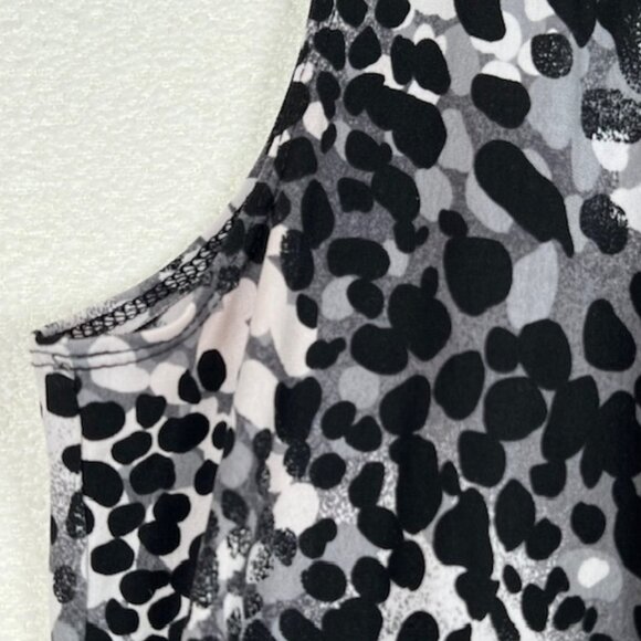 Perseption Womens Sleeveless Hanky Hem Tunic Plus Size 1X - Picture 6 of 7